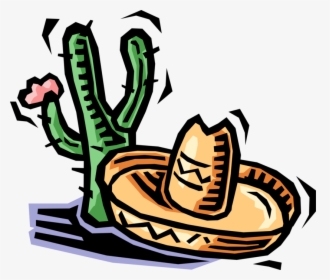 Vector Sombrero Mexican, HD Png Download, Free Download