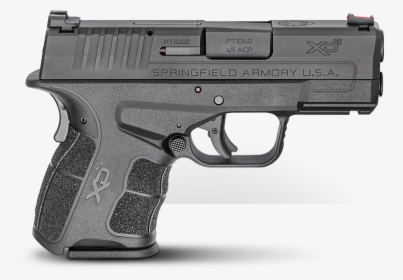 Man Holding Xd-s Gun - Springfield Armory Xds 9mm, HD Png Download, Free Download