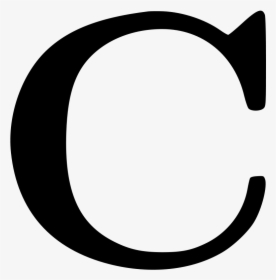 Cyrillic Letter C - Letter C Clipart, HD Png Download, Free Download