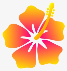 Clipart Hawaiian Flower, HD Png Download, Free Download
