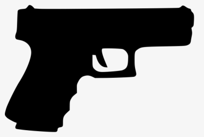 Pistol Firearm - Transparent Background Gun Clipart, HD Png Download, Free Download