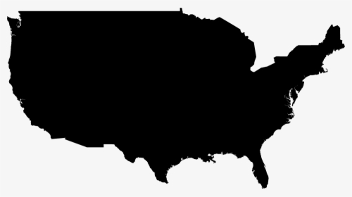 Alaska Silhouette Vector Map Clip Art - Usa Map Vector, HD Png Download, Free Download