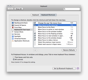 Enter Image Description Here - Mac System Preferences Shortcut, HD Png Download, Free Download