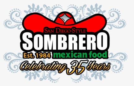Sombrero Mexican Food Logo, HD Png Download, Free Download