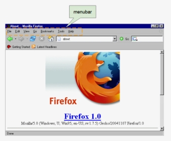 Mozilla Firefox 1.0 3, HD Png Download, Free Download