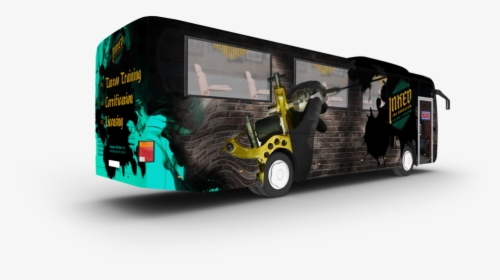 Back Side 2 - Airport Bus, HD Png Download, Free Download