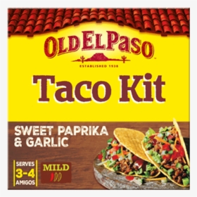 Taco Kit Sns Sweet Paprika Mild - Old El Paso Kit Fajitas, HD Png Download, Free Download