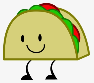 Taco Cartoon Png - Battle For Dream Island Taco, Transparent Png, Free Download