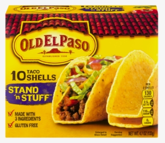 Old El Paso Stand And Stuff Taco Shells, HD Png Download, Free Download