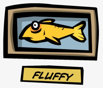 Transparent Fluffy Png - Fluffy The Fish Club Penguin, Png Download, Free Download