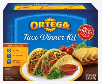 Image Of Taco Dinner Kit - Ortega Taco Shell Kit, HD Png Download, Free Download
