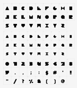 Forma Font - Font - Numerology Alphabet, HD Png Download, Free Download