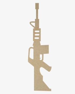 Wooden Ar15 Cutout - Floor, HD Png Download, Free Download
