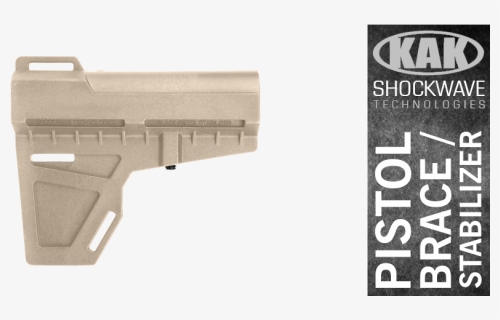 Kak Shockwave Blade Ar 15 Pistol Brace Stabilizer - Assault Rifle, HD Png Download, Free Download