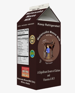 Moose Milk Carton , Png Download - Stallion, Transparent Png, Free Download