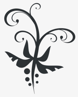 Black Swirls 7, Buy Clip Art - Quinceanera Clip Art, HD Png Download, Free Download