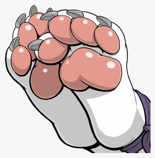 Furry Paw Png - Furry Paws Png, Transparent Png, Free Download