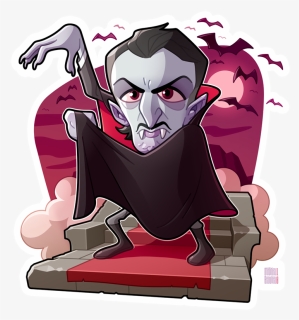 Classic Horror Monsters On Behance - Cartoon, HD Png Download - kindpng