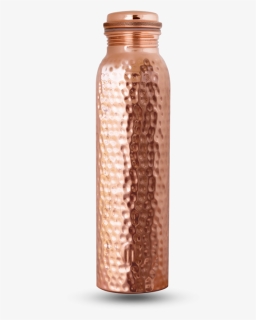 Hammered Copper Bottle Png, Transparent Png, Free Download