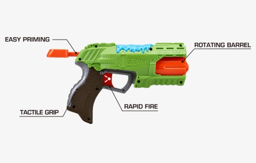 Transparent Gun Fire Png - Zuru, Png Download, Free Download
