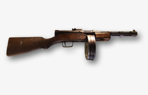 Ppd-40 Degtyaryov Submachine Gun Nobg - Ppd 40, HD Png Download, Free Download