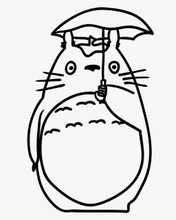 Learn Easy To Draw Totoro Ghibli Characters Step - Studio Ghibli, HD Png Download, Free Download