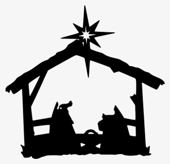 Nativity Png Free Download - Nativity Silhouette Transparent Background, Png Download, Free Download