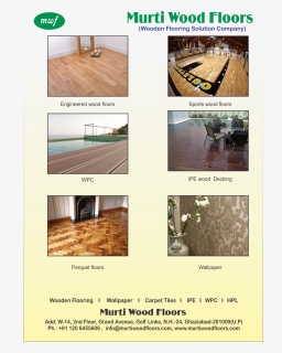 Wood Flooring Brochure , Png Download - Werzalit Terraza, Transparent Png, Free Download