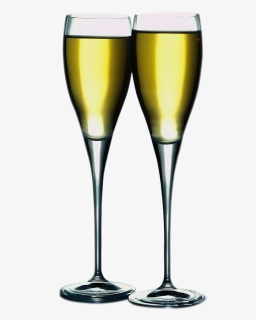 Glass Of Champagne Png - Champagne Stemware, Transparent Png, Free Download