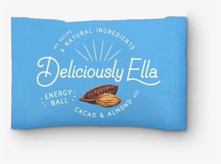 Deliciously Ella Cacao & Almond Energy Ball 1 Ball - Clam, HD Png Download, Free Download