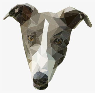 Dog Illustration Png Geometric, Transparent Png, Free Download
