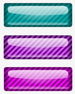 Illustration Of Colorful Blank Buttons - Buttons En 3d, HD Png Download, Free Download