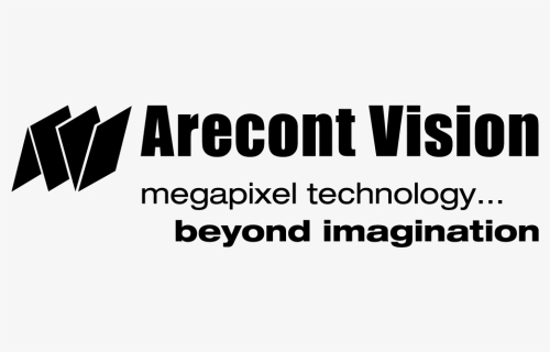 Arecont Vision Logo With Tagline - Black-and-white, HD Png Download, Free Download