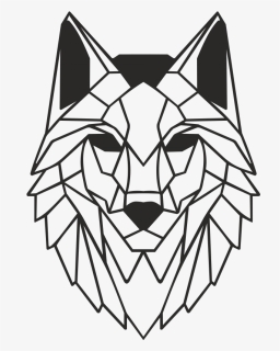 Transparent Wolf Face Png - Geometric Wolf Png, Png Download, Free Download