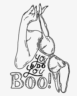 Bra - Line Art, HD Png Download, Free Download