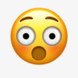 #whatemoji #emoji #suprised #cantbelieveit #wow #shook - Emoji, HD Png Download, Free Download