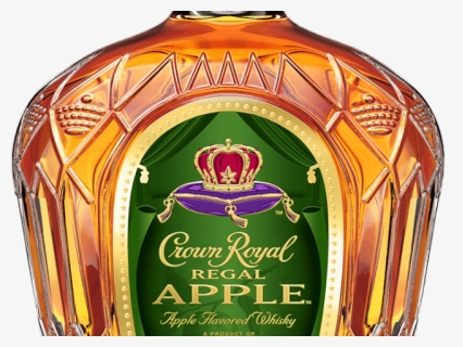 Whisky Clipart Hennessy Bottle - Crown Royal Regal Apple 375ml, HD Png Download, Free Download