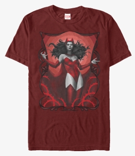 Scarlet Witch Shirt - Scarlet Witch T Shirt, HD Png Download, Free Download