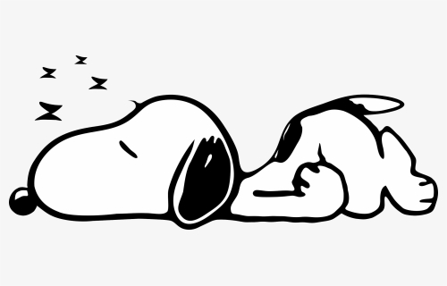 Snoopy Png - Snoopy Clipart Black And White, Transparent Png, Free Download