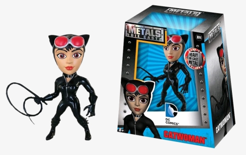 Catwoman 4” Metals Alternate Version - Metals Die Cast Super Girl, HD Png Download, Free Download