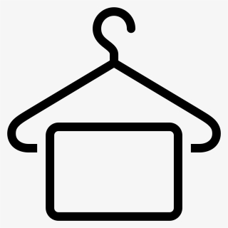 Dress Svg Hanger Png - Transparent Background Clothes Icon Png, Png Download, Free Download