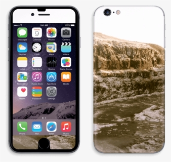 Icelandic Waterfall Skin Iphone 6/6s - Akıllı Telefon Ekran Görüntüsü, HD Png Download, Free Download
