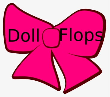 Hot Pink Bow Svg Clip Arts - Pink Bow Clipart, HD Png Download, Free Download