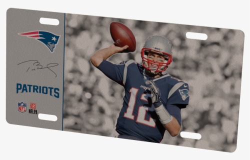 New England Patriots Tom Brady Metal Photo - New England Patriots, HD Png Download, Free Download