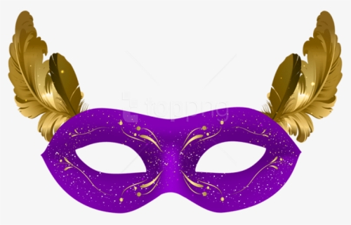Free Png Download Purple Carnival Mask Png Clipart - Purple Carnival Mask Png, Transparent Png, Free Download