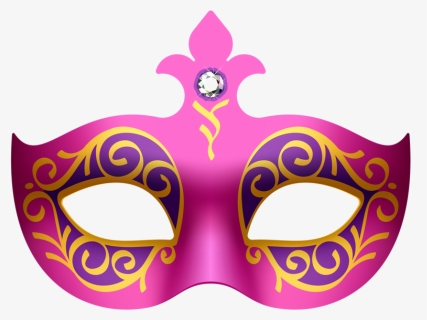 Venice Ball Carnival Masquerade Of Mask Pretty Clipart - Masquerade Mask Clipart, HD Png Download, Free Download