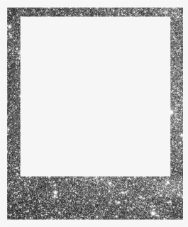 #polaroid #glitter - Monochrome, HD Png Download, Free Download