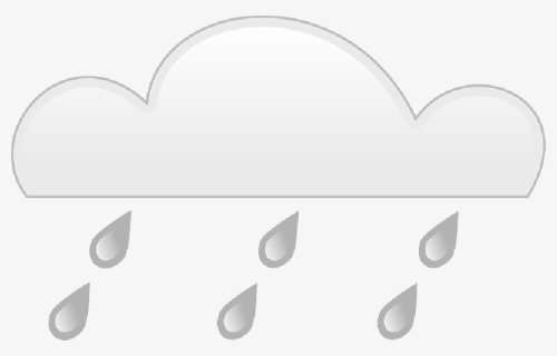 White Rain Cloud Png , Png Download - Rain Cloud White Png, Transparent Png, Free Download