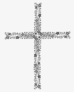 Ornamental Cross 11 Clip Arts - Cross, HD Png Download, Free Download
