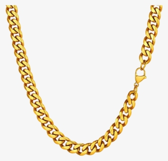 Fake 24k Gold Chain, HD Png Download - kindpng